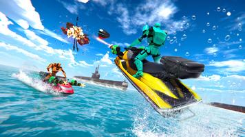 Jet Ski Robot Games screenshot 3