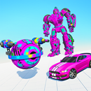 Paintball Robot Transform: Robot car Games APK