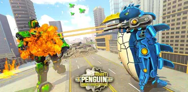 Penguin Robot Car War Game