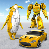 Penguin Robot Car War Game APK