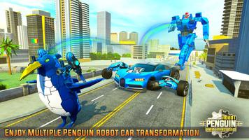 Penguin Robot Car War Game capture d'écran 3