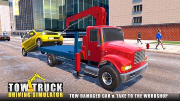 Jogos de reboque: estacionamento de caminhão 3d Cartaz