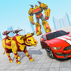 Cow Robot Games 3D: Robot Game Zeichen