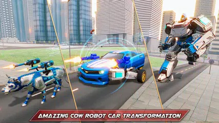 Cow Robot Games 3D: Robot Game XAPK download
