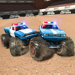 Descargar APK de Policía Monster Truck derby de demolición Crash