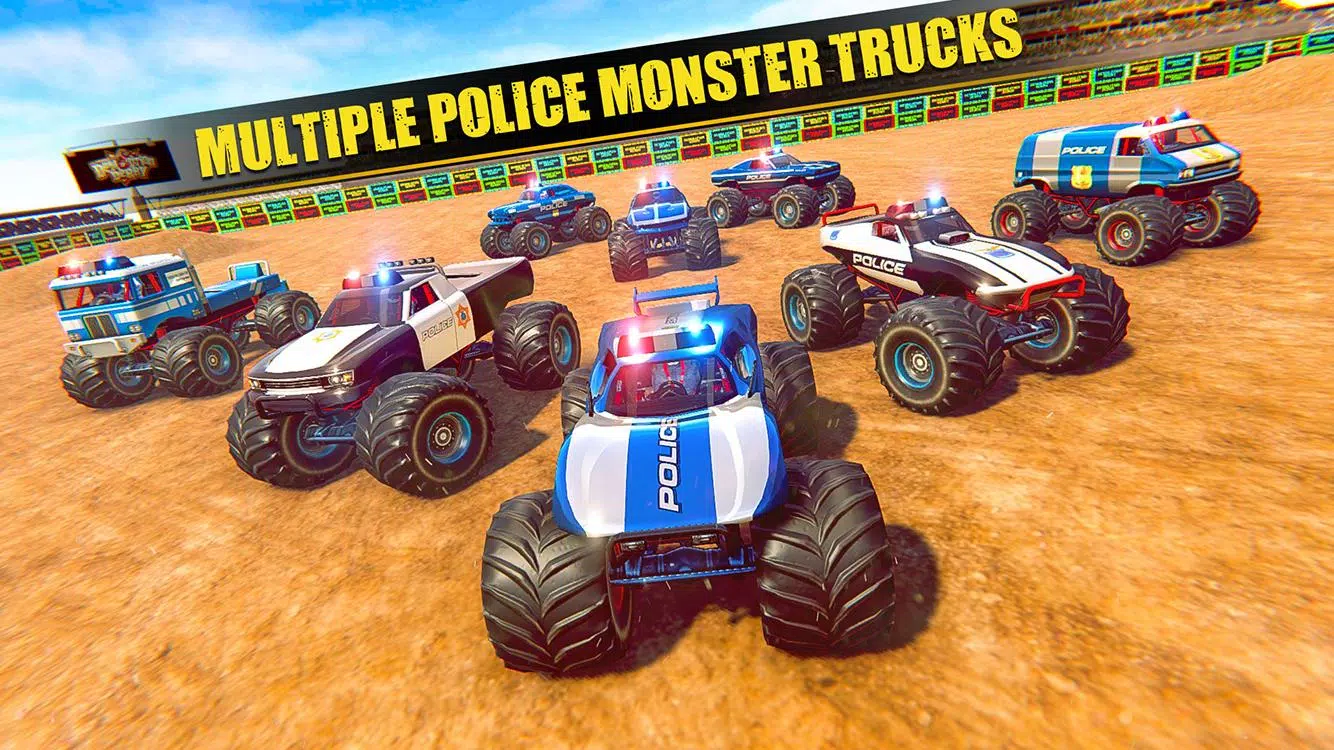 Descarga de APK de Policía Monster Truck derby de demolición Crash para  Android