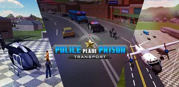 US Police Prisoner Plane Transporter Game
