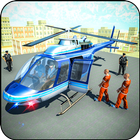 US Police Prisoner Plane Transporter Game icon