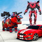 Real Hippo Robot Transform Simulator: Robot Attack 图标