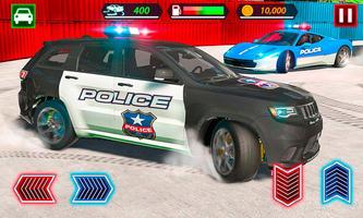 Police Car Drift скриншот 1
