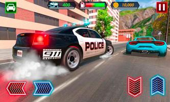 Police Car Drift capture d'écran 2