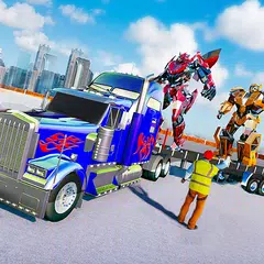 Скачать US Police Robot Truck Transformation: Robot Battle APK