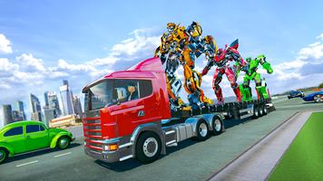 US Police Robot Truck Transformation: Robot Battle screenshot 2