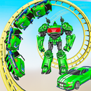 Roller Coaster Robot Car Games: Multi Robot Game APK