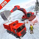 Real Snow Blower Truck Excavator Plow Games ikona