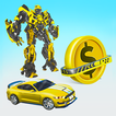 Coin Robot Car Transform: War Robot games