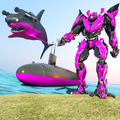 Submarine Robot Transformation: Shark Attack