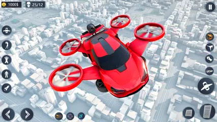 Flying Car Simulator Car Games XAPK download