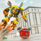 Robot Game, Red Ball Robot 3d أيقونة