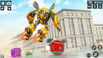 Robot Game, Red Ball Robot 3d โปสเตอร์