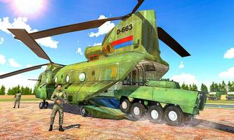 Transport Ship Simulator - US Army Car Game โปสเตอร์