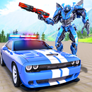 Police Chase Robot Transform Wars: Robot Car Game APK