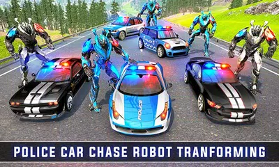 Police Chase Robot Transform Wars: Robot Car Game アプリダウンロード