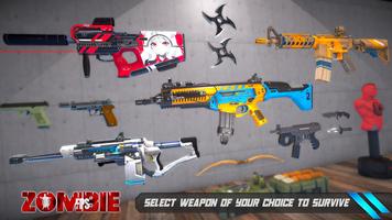 Zombie Hunter: Offline Shooting Game 3D captura de pantalla 2