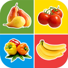 Fruits and Vegetables for Kids icône