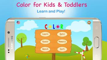 Color games for Kids - Learnin पोस्टर