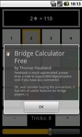 Bridge Calculator Free capture d'écran 3