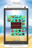 Onet Food Match Game captura de pantalla 1