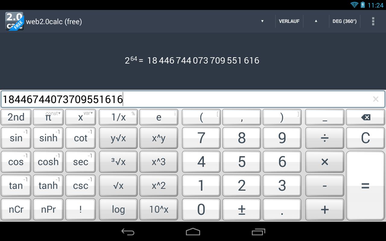 Web2 0calc Free For Android Apk Download