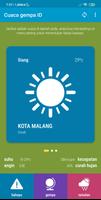 Prakiraan Cuaca Gempa ID الملصق
