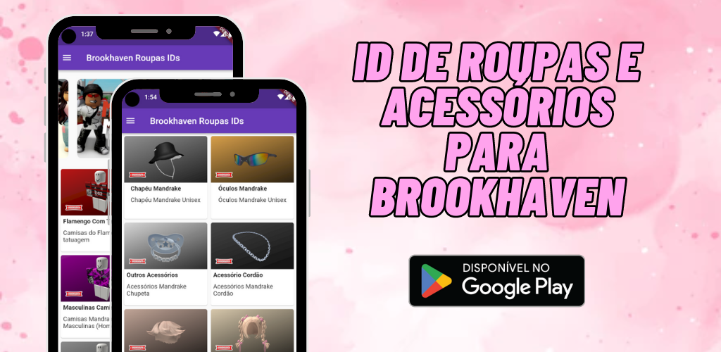 ID de Roupas BROOKHAVEN: Mandrake, Cabelos, Acessórios e Mais