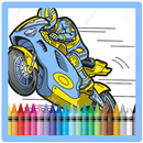 Racing Motorcycle Coloring Pages APK