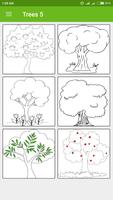 How to Draw and Coloring Trees screenshot 2