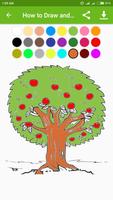 How to Draw and Coloring Trees screenshot 3