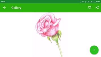 Easy Drawing Flowers স্ক্রিনশট 3