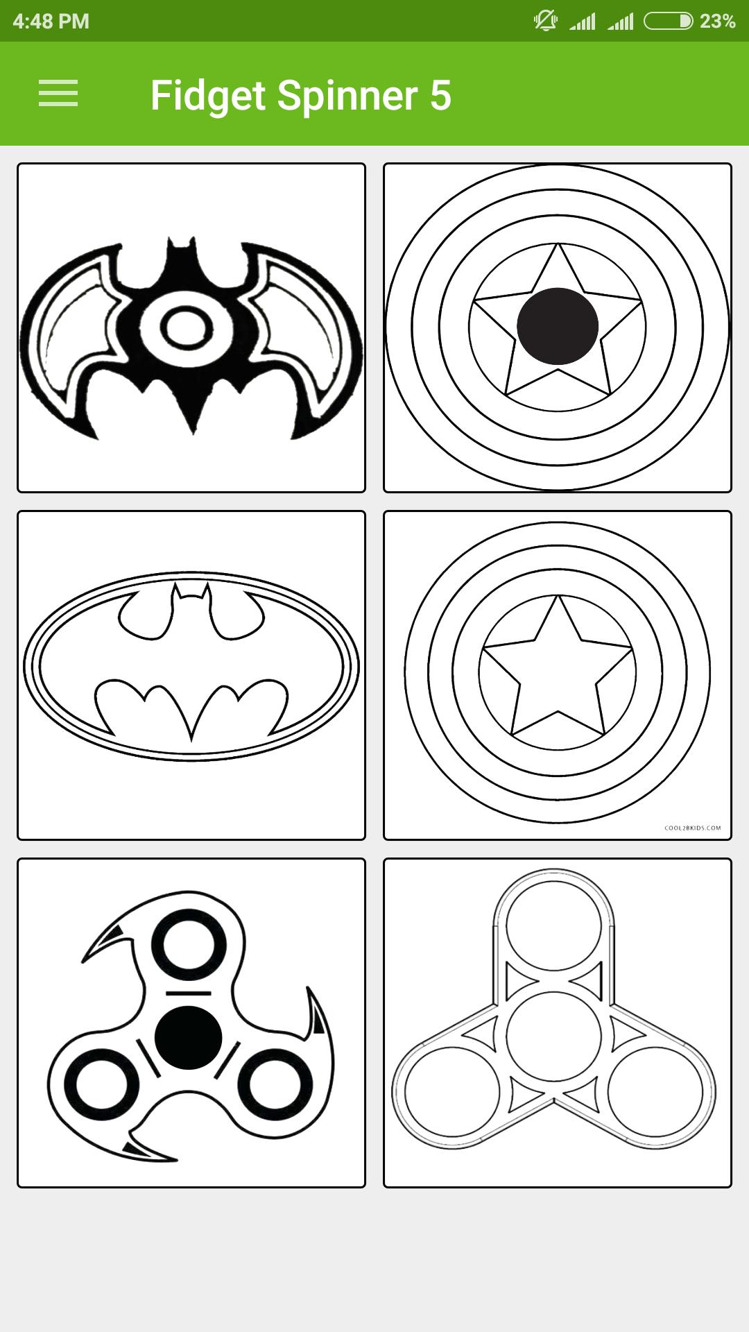 Fidget Spinner Coloring Pages for Preshcool for Android - APK Download