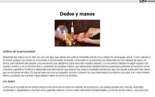 Como leer la mano ảnh chụp màn hình 2