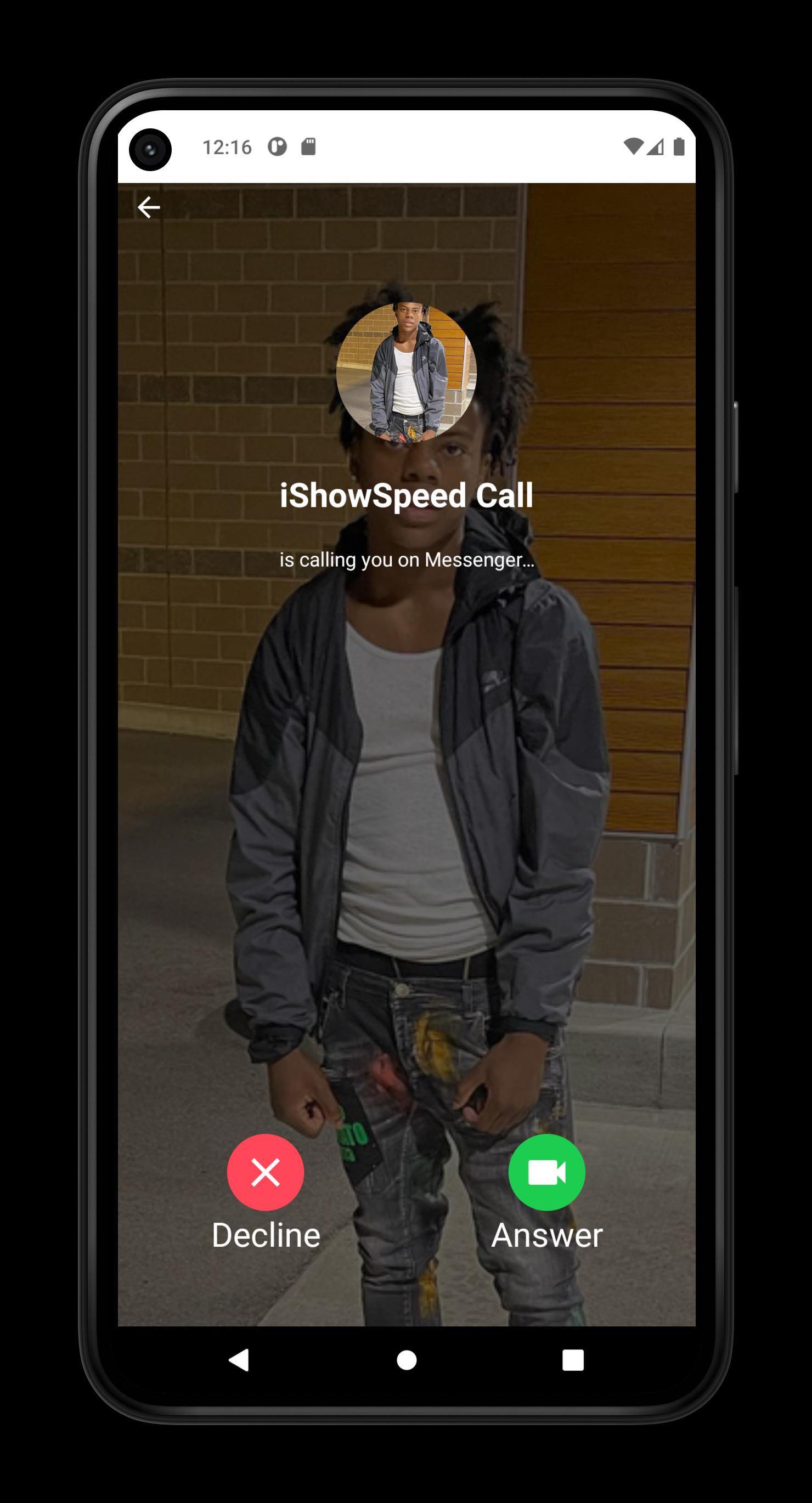 Prank Call iShowSpeed APK for Android Download