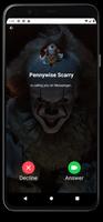 Pennywise New Fake Video Call स्क्रीनशॉट 1