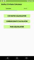 Biofloc CN Ratio Calculator poster