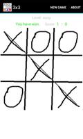 Tic-tac-toe 3-4-5 Affiche