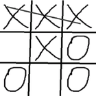 Tic-tac-toe icône