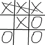 Tic-tac-toe icône