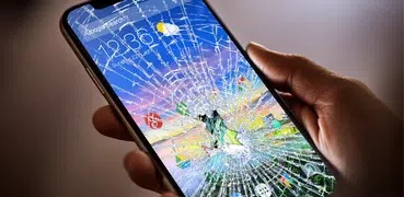 Broken Screen Prank: Cracked