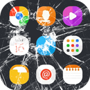 Broken Screen with Crack Prank aplikacja