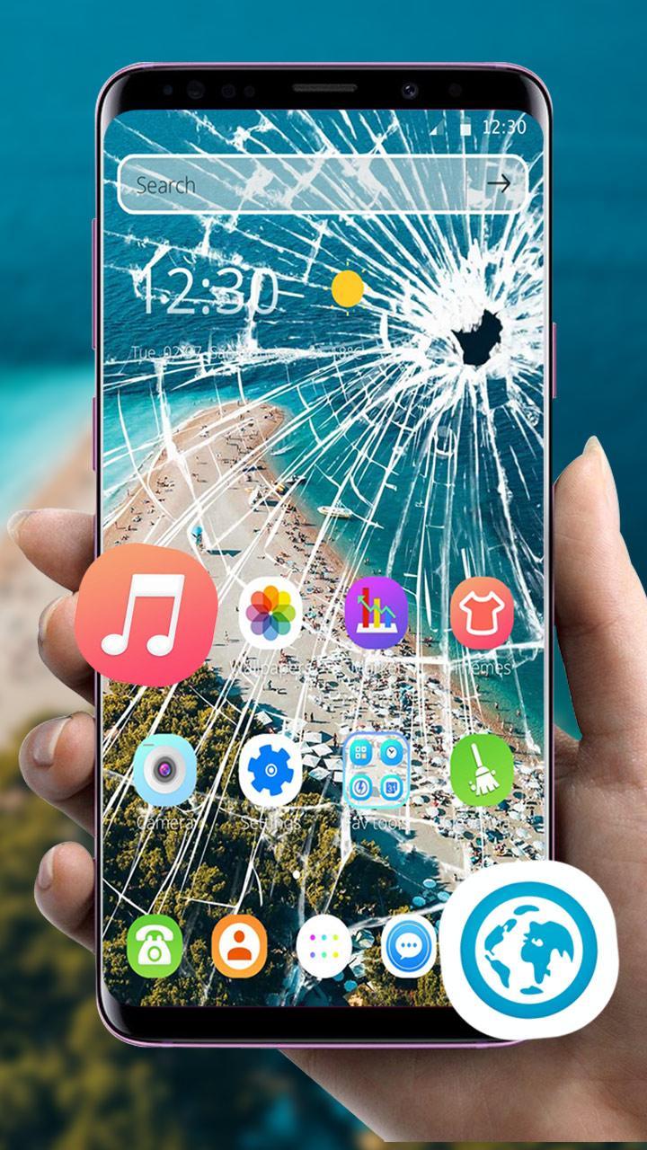 Android için Kırık Ekran Teması APK�yı İndir